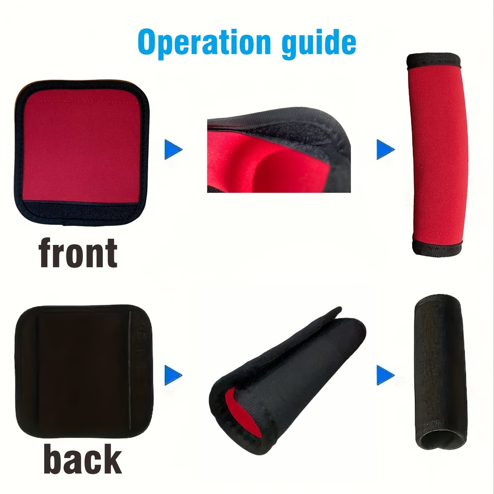 Speakers Handle Grip Wristband | Red Fabric, Durable & Comfortable, for Car Stereo Speakers Accessory | Durable Handle Grip