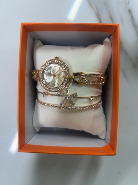 Relogio feminino rosa